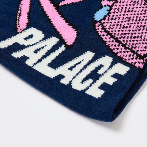Palace REAR VIEW NEIN CUFF BEANIE NAVY - Colorway