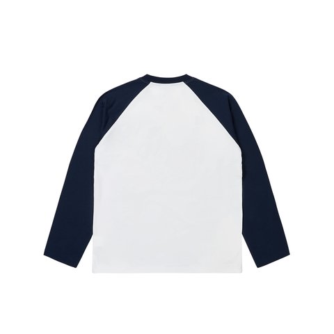 Palace REAR VIEW RAGLAN LONGSLEEVE NAVY / MULTI - Colorway
