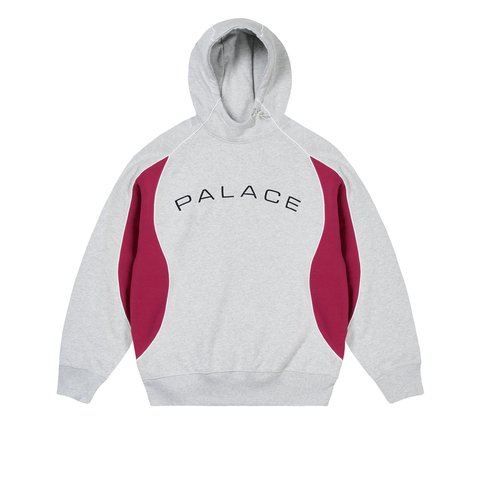 Palace SKYLINE HOOD GREY MARL - Colorway