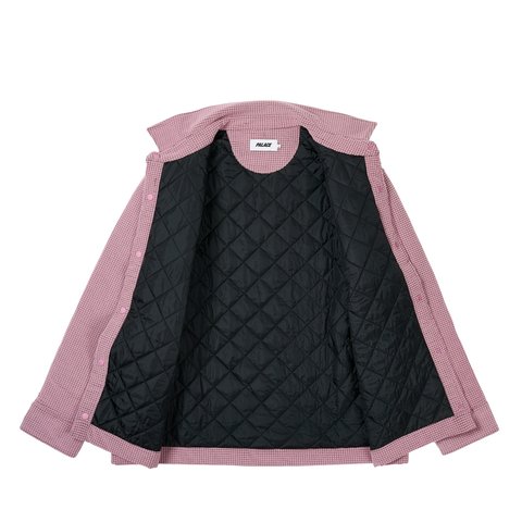 Palace THERMAL INSULATED SHIRT PINK - Colorway