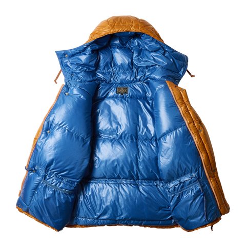 Palace PALACE BEAMS PLUS EXPEDITION DOWN JACKET ORANGE / BLUE - Colorway