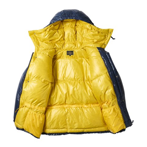 Palace PALACE BEAMS PLUS EXPEDITION DOWN JACKET NAVY / YELLOW - Colorway