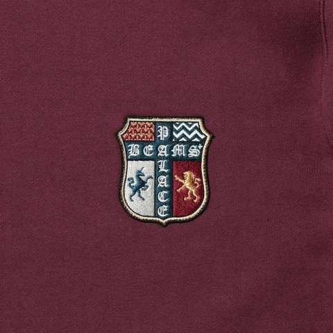 Palace PALACE BEAMS PLUS GRAPHIC CREW WINDSOR WINE - Colorway