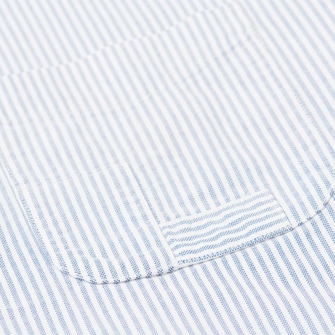 Palace PALACE BEAMS PLUS BUTTON DOWN SHIRT OXFORD BLUE STRIPE - Colorway