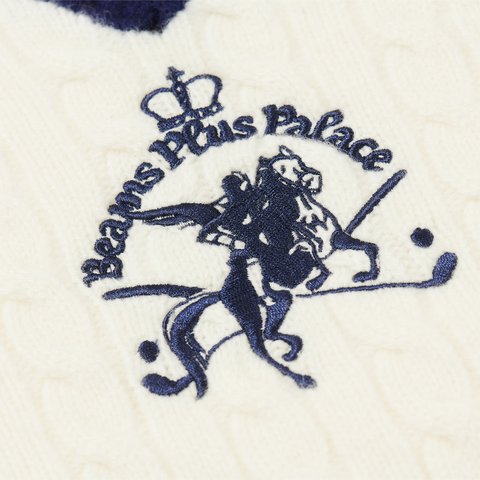 Palace PALACE BEAMS PLUS CABLE VEST WHITE - Colorway