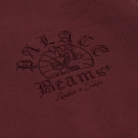 Palace PALACE BEAMS PLUS GRAPHIC HOOD WINDSOR WINE - Colorway