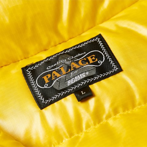 Palace PALACE BEAMS PLUS EXPEDITION DOWN JACKET NAVY / YELLOW - Colorway
