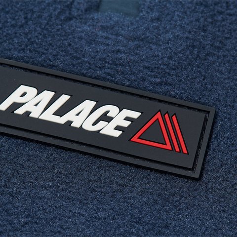 Palace POLARTEC 1/2 ZIP JACKET NAVY - Colorway