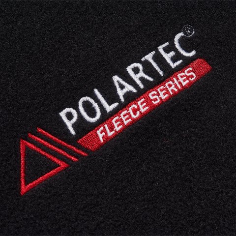 Palace POLARTEC 1/2 ZIP JACKET BLACK - Colorway