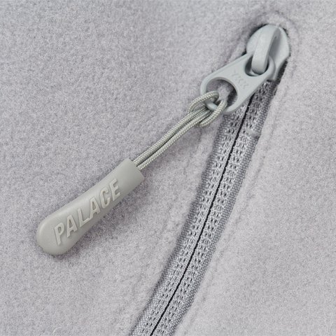 Palace POLARTEC 1/2 ZIP JACKET GREY - Colorway