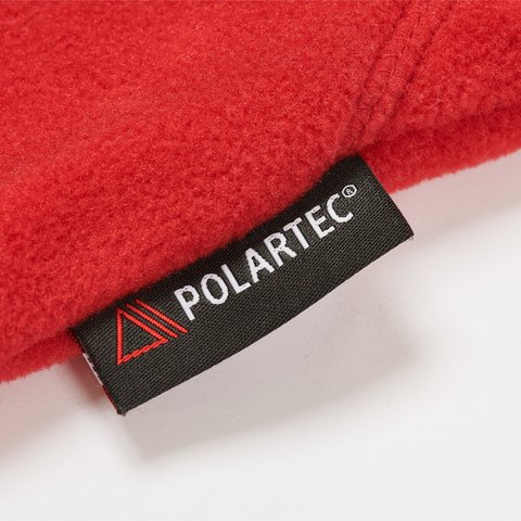 Palace POLARTEC 1/2 ZIP JACKET TOMATO RED - Colorway