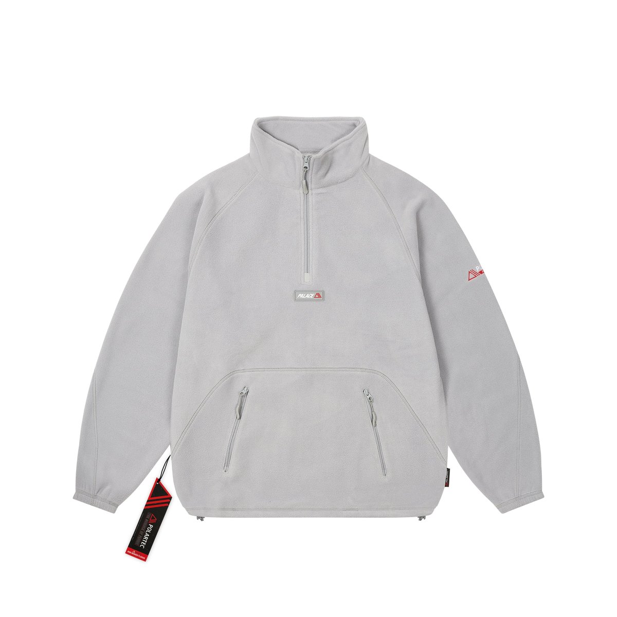 POLARTEC 1/2 ZIP JACKET GREY - Winter 2024 - Palace