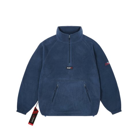 Palace POLARTEC 1/2 ZIP JACKET NAVY - Colorway