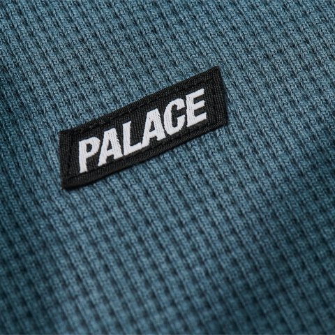 Palace TIE-DYE WAFFLE LONGSLEEVE NAVY - Colorway
