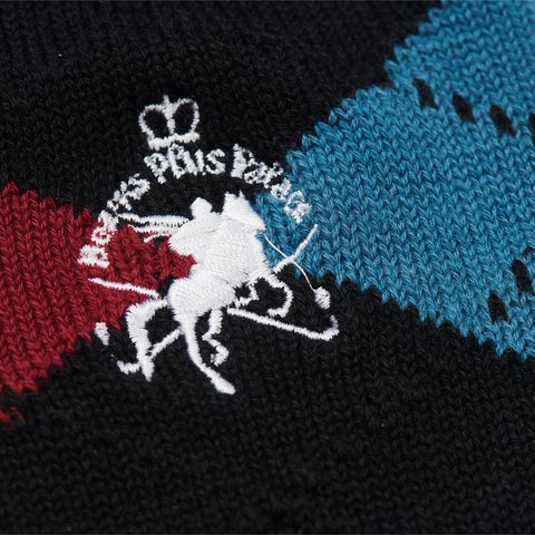 Palace PALACE BEAMS PLUS ARGYLE SOCKS JET BLACK - Colorway