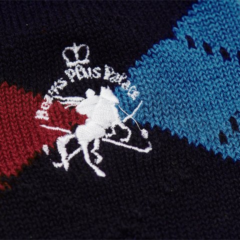 Palace PALACE BEAMS PLUS ARGYLE SOCKS PEACOAT - Colorway