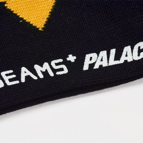 Palace PALACE BEAMS PLUS ARGYLE SOCKS PEACOAT - Colorway