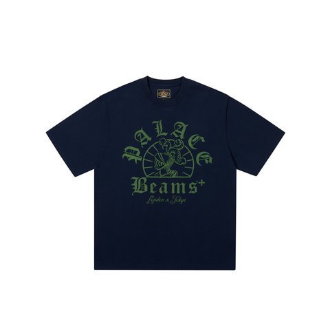 Palace PALACE BEAMS PLUS GRAPHIC T-SHIRT PEACOAT - Colorway