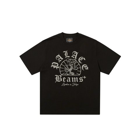 Palace PALACE BEAMS PLUS GRAPHIC T-SHIRT JET BLACK - Colorway