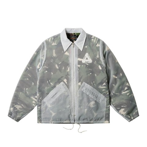 Palace PALACE BEAMS PLUS COACH JACKET FLEECE LINED CAMO - Colorway
