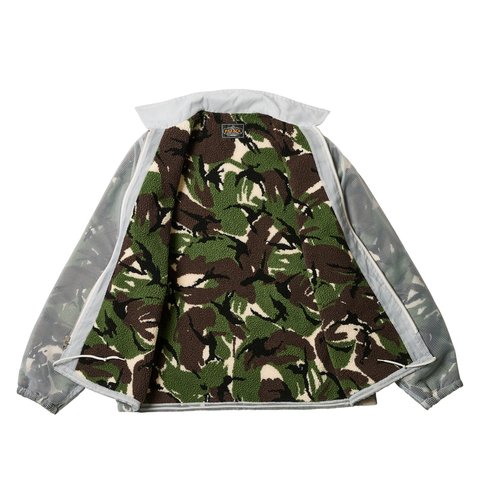 Palace PALACE BEAMS PLUS COACH JACKET FLEECE LINED CAMO - Colorway