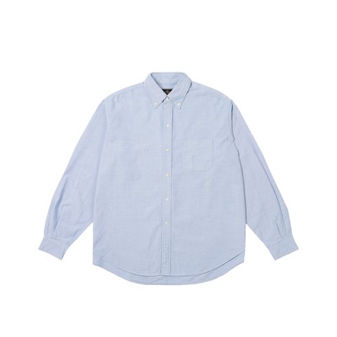 Palace PALACE BEAMS PLUS BUTTON DOWN SHIRT OXFORD BLUE - Colorway