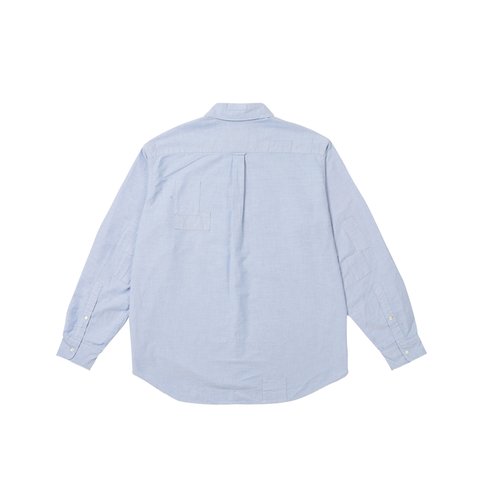 Palace PALACE BEAMS PLUS BUTTON DOWN SHIRT OXFORD BLUE - Colorway