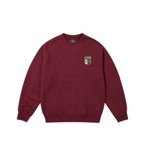 Palace PALACE BEAMS PLUS GRAPHIC CREW WINDSOR WINE - Colorway