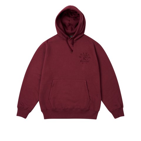 Palace PALACE BEAMS PLUS GRAPHIC HOOD WINDSOR WINE - Colorway