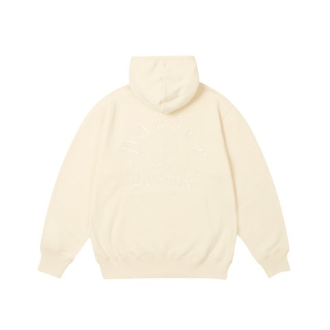 Palace PALACE BEAMS PLUS GRAPHIC HOOD WHISPER WHITE - Colorway