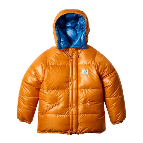Palace PALACE BEAMS PLUS EXPEDITION DOWN JACKET ORANGE / BLUE - Colorway
