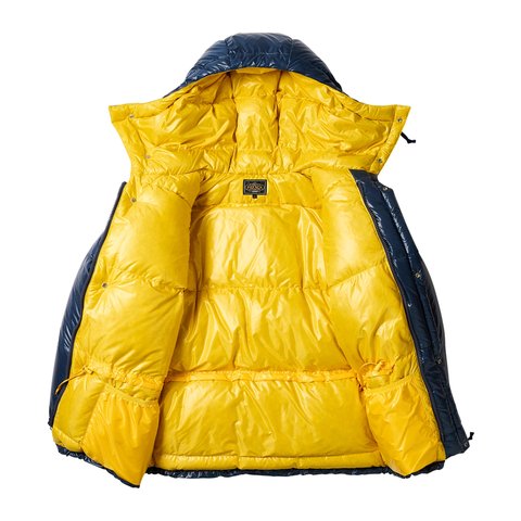 Palace PALACE BEAMS PLUS EXPEDITION DOWN JACKET NAVY / YELLOW - Colorway
