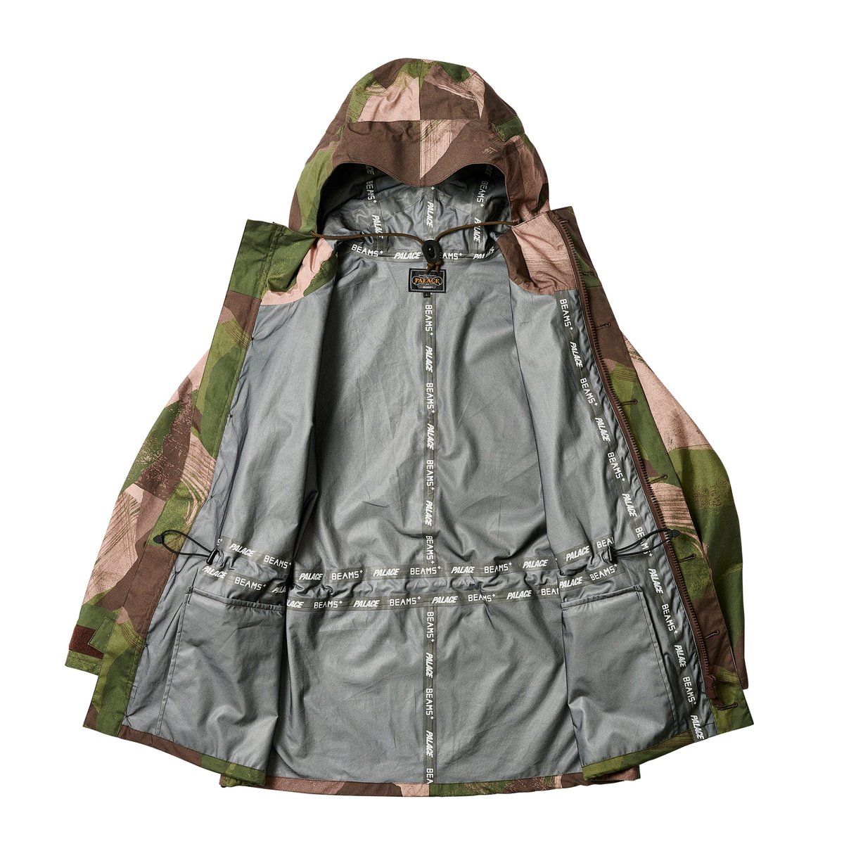 PALACE BEAMS PLUS JACKET 3 LAYERS CAMO - PalaceCommunity