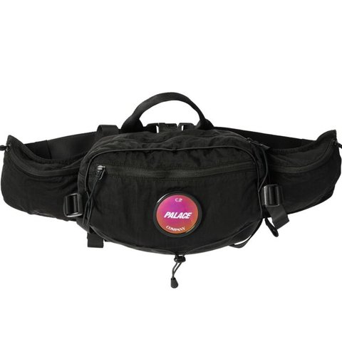 Palace PALACE C.P. COMPANY BUN BAG - D-RING VERSION BLACK