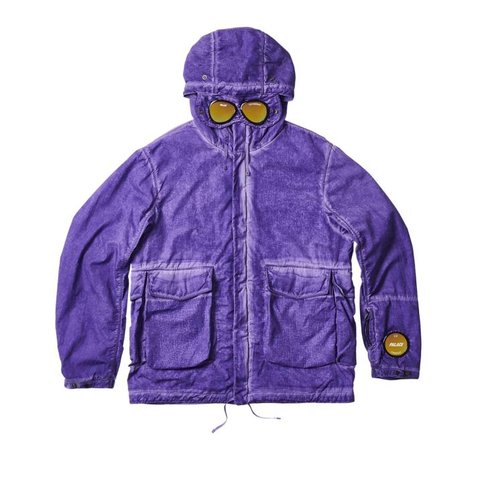 Palace PALACE C.P. COMPANY SHELL GOGGLE JACKET PURPLE