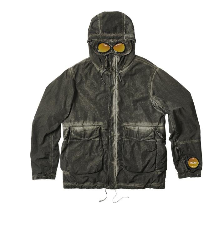 PALACE C.P. COMPANY SHELL GOGGLE JACKET BLACK