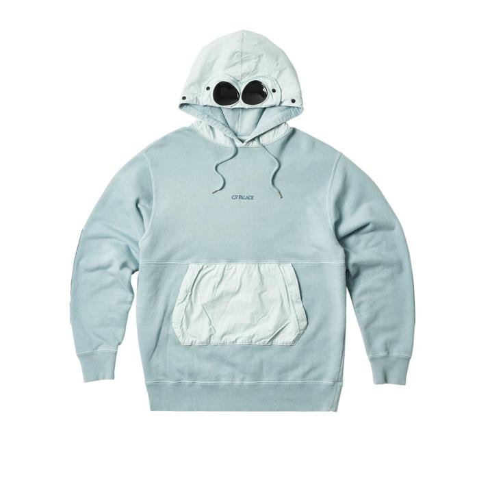 PALACE C.P. COMPANY GOGGLE HOODIE BLUE