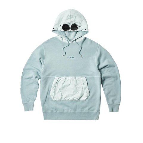 PALACE C.P. COMPANY GOGGLE HOODIE BLUE