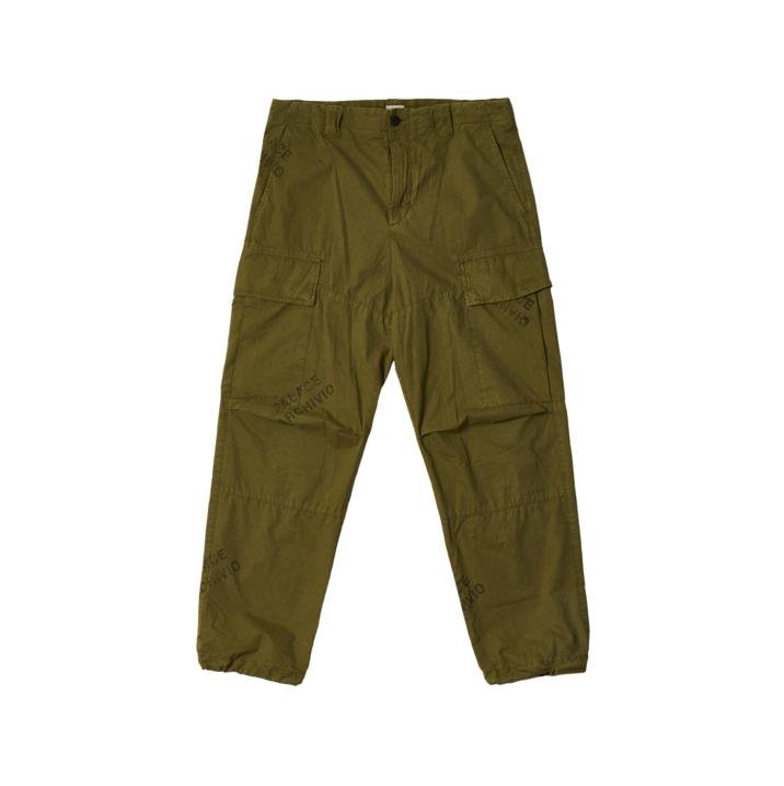 PALACE C.P. COMPANY WASHED COTTON CARGO OLIVE