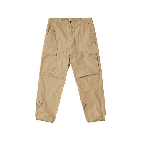 Palace PALACE C.P. COMPANY WASHED COTTON CARGO STONE