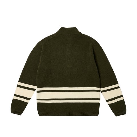 Palace PALACE C.P. COMPANY FUNNEL NECK KNIT OLIVE - Colorway
