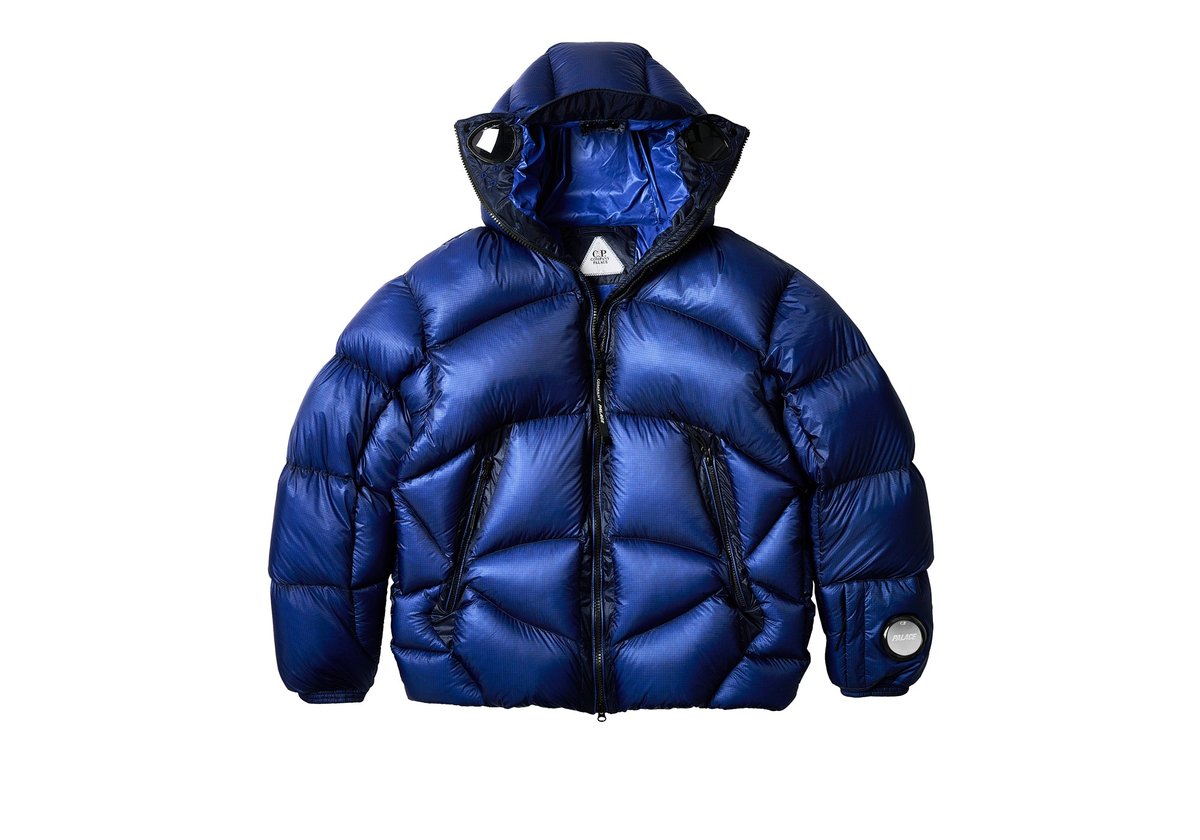 PALACE C.P. COMPANY PUFFA BRIGHT COBALT - Palace