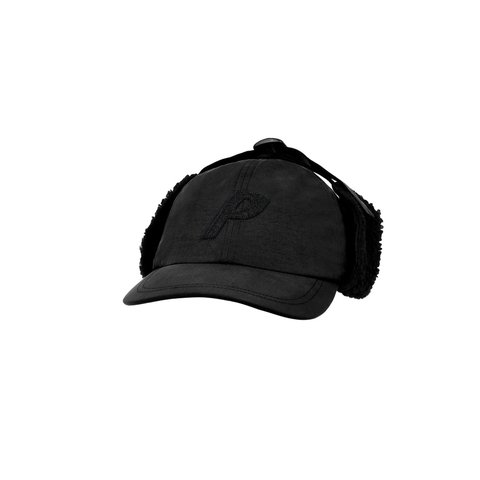Palace PALACE C.P. COMPANY GOGGLE EAR FLAP P-CAP BLACK - Colorway