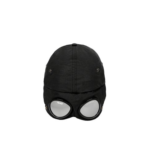 Palace PALACE C.P. COMPANY GOGGLE EAR FLAP P-CAP BLACK - Colorway