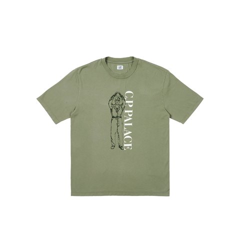 Palace PALACE C.P. COMPANY T-SHIRT OLIVE - $132.00