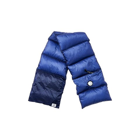 Palace PALACE C.P. COMPANY DOWN POCKET SCARF BRIGHT COBALT - $206.00