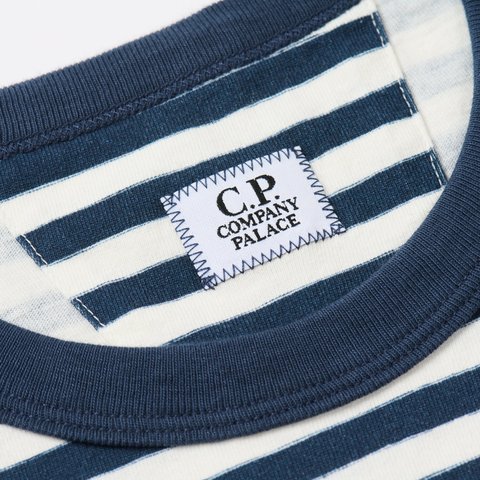 Palace PALACE C.P. COMPANY JERSEY PRINTED T-SHIRT NAVY - Colorway