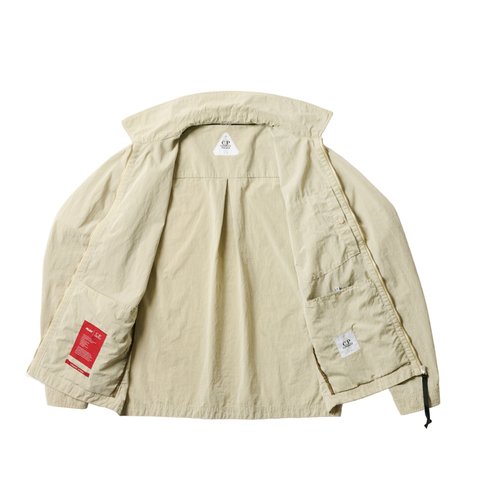 Palace PALACE C.P. COMPANY 50 FILI HEAVY OVERSHIRT STONE - Colorway