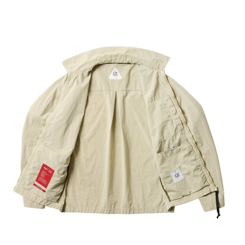 Palace PALACE C.P. COMPANY 50 FILI HEAVY OVERSHIRT STONE - Colorway