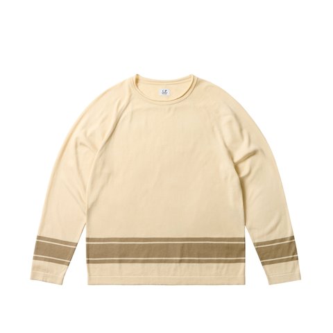 Palace PALACE C.P. COMPANY COTTON SEA ISLAND MOCK NECK KNIT STONE - Colorway